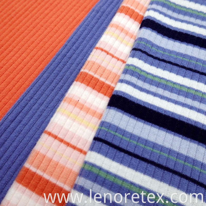 Stripe Rib Fabric